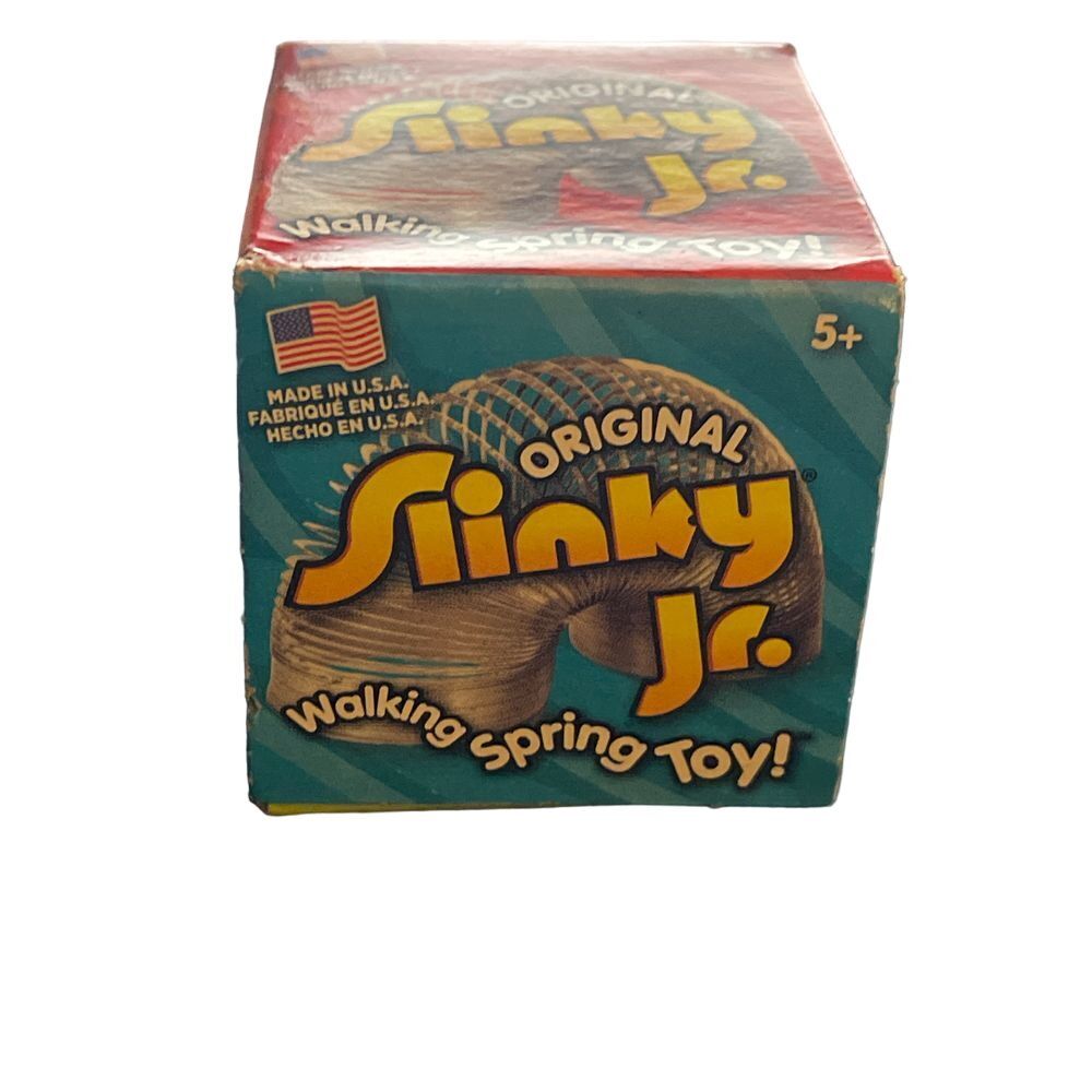 Original Slinky Jr. Walking Spring Toy Classic Retro Fun for Ages 5+‎